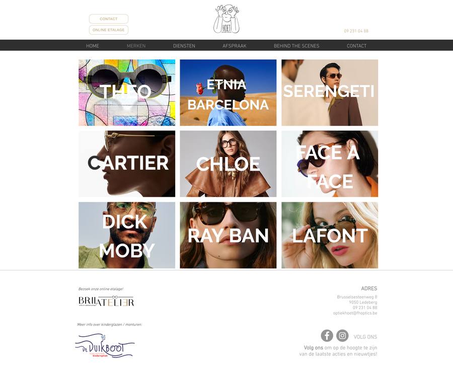 Optiek Hoet — Brillen (desktop), original